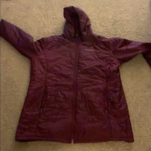 Size 3x Columbia Omni heat mid thigh jacket